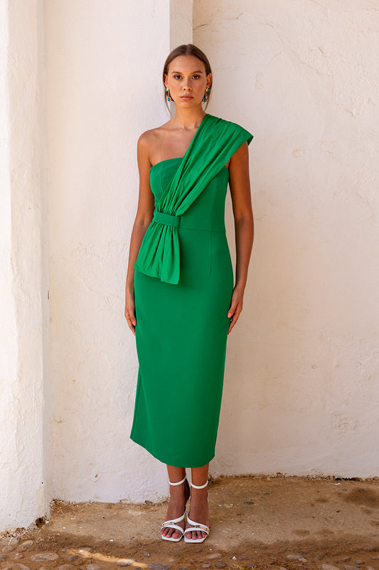 Vestido Belinna verde