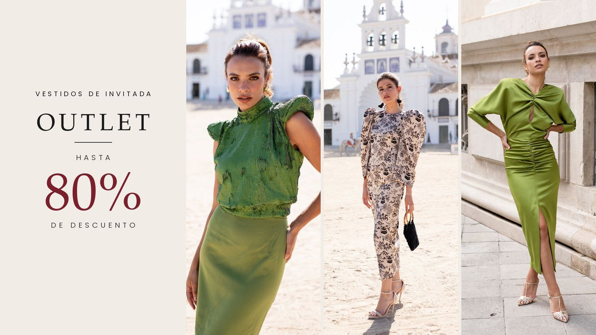Outlet vestidos de invitada hasta 80% de descuento